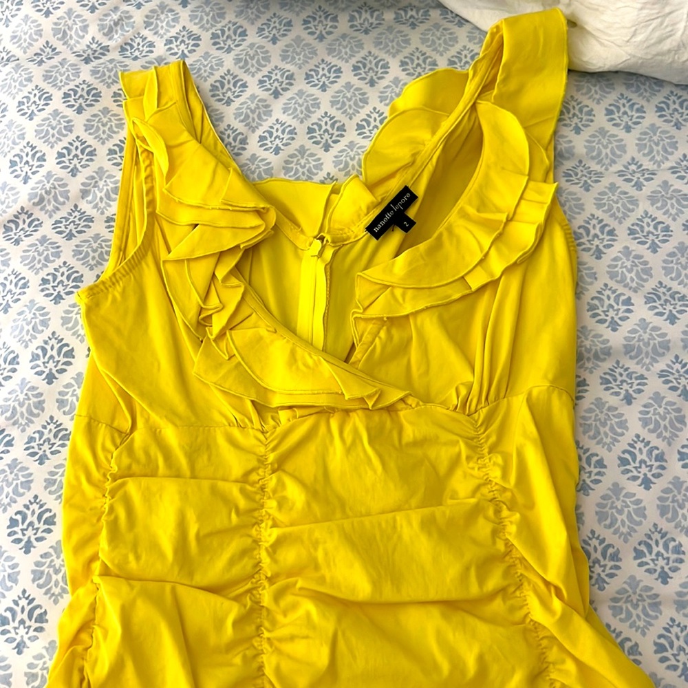 COPY - Nanette lepore yellow tank
